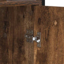 Bogskab Røget eg 60 x 24 x 161 cm Konstrueret træ