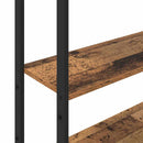 Bogskab Gammelt træ 60 x 24 x 161 cm Konstrueret træ