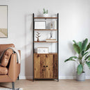 Bogskab Gammelt træ 60 x 24 x 161 cm Konstrueret træ