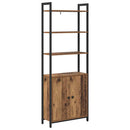 Bogskab Gammelt træ 60 x 24 x 161 cm Konstrueret træ