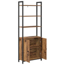 Bogskab Gammelt træ 60 x 24 x 161 cm Konstrueret træ