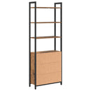 Bogskab Gammelt træ 60 x 24 x 161 cm Konstrueret træ