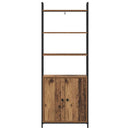 Bogskab Gammelt træ 60 x 24 x 161 cm Konstrueret træ