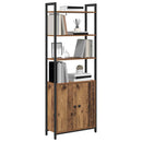 Bogskab Gammelt træ 60 x 24 x 161 cm Konstrueret træ