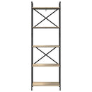 Bogreol Sonoma eg 56 x 34 x 171 cm Konstrueret træ