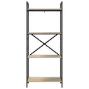 Bogreol Sonoma eg 56 x 34 x 133,5 cm Konstrueret træ