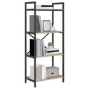 Bogreol Sonoma eg 56 x 34 x 133,5 cm Konstrueret træ