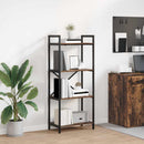 Bogreol Røget eg 56 x 34 x 133,5 cm Konstrueret træ