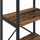 Bogreol Gammelt træ 56 x 34 x 133,5 cm Konstrueret træ
