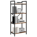 Bogreol Gammelt træ 56 x 34 x 133,5 cm Konstrueret træ
