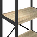 Bogreol Sonoma eg 56 x 34 x 96 cm Konstrueret træ