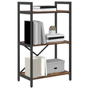 Bogreol Røget eg 56 x 34 x 96 cm Konstrueret træ