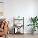 Bogreol Gammelt træ 56 x 34 x 96 cm Konstrueret træ
