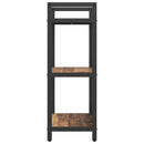 Bogreol Gammelt træ 56 x 34 x 96 cm Konstrueret træ