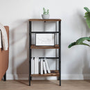 Bogreol Røget eg 40 x 29,5 x 81 cm Konstrueret træ