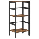 Bogreol Røget eg 40 x 29,5 x 81 cm Konstrueret træ