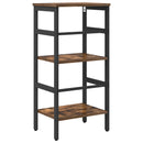 Bogreol Røget eg 40 x 29,5 x 81 cm Konstrueret træ