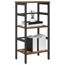Bogreol Røget eg 40 x 29,5 x 81 cm Konstrueret træ