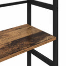 Bogreol Gammelt træ 40 x 29,5 x 81 cm Konstrueret træ