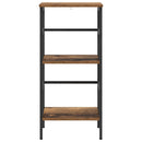 Bogreol Gammelt træ 40 x 29,5 x 81 cm Konstrueret træ
