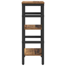Bogreol Gammelt træ 40 x 29,5 x 81 cm Konstrueret træ