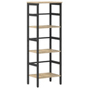 Bogreol Sonoma eg 40 x 29,5 x 115 cm Konstrueret træ