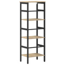 Bogreol Sonoma eg 40 x 29,5 x 115 cm Konstrueret træ