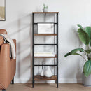 Bogreol Røget eg 40 x 29,5 x 115 cm Konstrueret træ