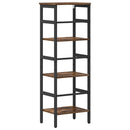 Bogreol Røget eg 40 x 29,5 x 115 cm Konstrueret træ