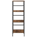 Bogreol Røget eg 40 x 29,5 x 115 cm Konstrueret træ