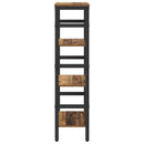 Bogreol Gammelt træ 40 x 29,5 x 115 cm Konstrueret træ