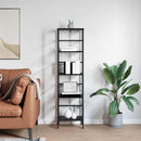 Bogreol Sort eg 40 x 29,5 x 149 cm Konstrueret træ