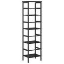 Bogreol Sort eg 40 x 29,5 x 149 cm Konstrueret træ