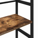 Bogreol Røget eg 40 x 29,5 x 149 cm Konstrueret træ