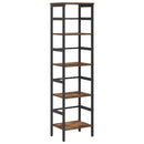 Bogreol Røget eg 40 x 29,5 x 149 cm Konstrueret træ