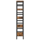 Bogreol Røget eg 40 x 29,5 x 149 cm Konstrueret træ