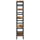 Bogreol Gammelt træ 40 x 29,5 x 149 cm Konstrueret træ