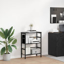 Bogreol Sort eg 60 x 29,5 x 81 cm Konstrueret træ