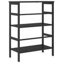 Bogreol Sort eg 60 x 29,5 x 81 cm Konstrueret træ