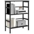 Bogreol Sort eg 60 x 29,5 x 81 cm Konstrueret træ