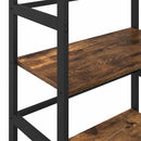 Bogreol Røget eg 60 x 29,5 x 81 cm Konstrueret træ