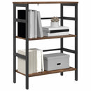 Bogreol Røget eg 60 x 29,5 x 81 cm Konstrueret træ