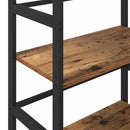 Bogreol Gammelt træ 60 x 29,5 x 81 cm Konstrueret træ