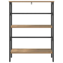 Bogreol Artisan Egetræ 60 x 29,5 x 81 cm Konstrueret træ