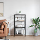 Bogreol Sort eg 60 x 29,5 x 115 cm Konstrueret træ