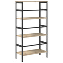 Bogreol Sonoma eg 60 x 29,5 x 115 cm Konstrueret træ
