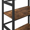 Bogreol Røget eg 60 x 29,5 x 115 cm Konstrueret træ