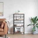 Bogreol Røget eg 60 x 29,5 x 115 cm Konstrueret træ
