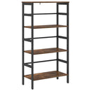 Bogreol Røget eg 60 x 29,5 x 115 cm Konstrueret træ