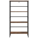 Bogreol Røget eg 60 x 29,5 x 115 cm Konstrueret træ